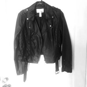 Bar III faux leather jacket - WORN ONCE size M